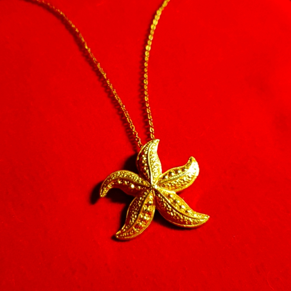 Starfish Shell Necklace
